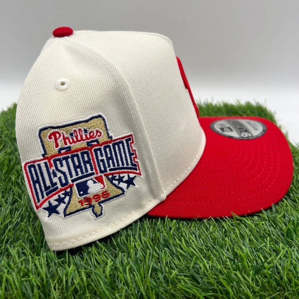 New Era Philadelphia Phillies Two Tone ASG Patch 9Forty A Frame Snapback Hat New